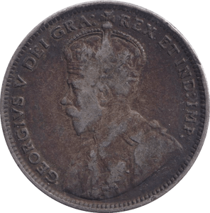 1912 SILVER 20 CENT NEWFOUNDLAND - SILVER WORLD COINS - Cambridgeshire Coins