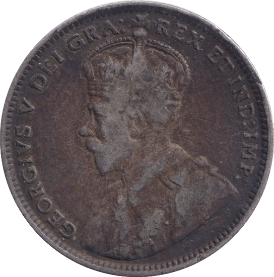 1912 SILVER 20 CENT NEWFOUNDLAND - SILVER WORLD COINS - Cambridgeshire Coins