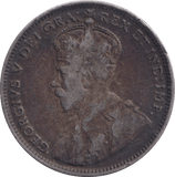1912 SILVER 20 CENT NEWFOUNDLAND - SILVER WORLD COINS - Cambridgeshire Coins