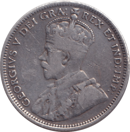 1912 SILVER 20 CENTS NEW FOUNDLAND - SILVER WORLD COINS - Cambridgeshire Coins