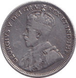1912 SILVER 20 CENTS NEW FOUNDLAND - SILVER WORLD COINS - Cambridgeshire Coins