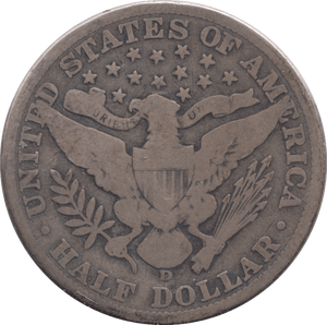 1912 SILVER HALF DOLLAR USA - SILVER WORLD COINS - Cambridgeshire Coins