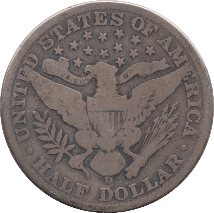 1912 SILVER HALF DOLLAR USA - SILVER WORLD COINS - Cambridgeshire Coins