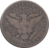 1912 SILVER HALF DOLLAR USA - SILVER WORLD COINS - Cambridgeshire Coins