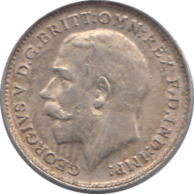 1912 SILVER THREEPENCE ( EF ) - THREEPENCE - Cambridgeshire Coins