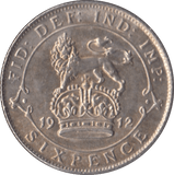 1912 SIXPENCE ( AUNC ) - Sixpence - Cambridgeshire Coins