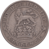 1912 SIXPENCE ( FINE ) - SIXPENCE - Cambridgeshire Coins