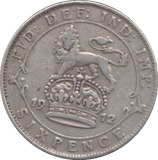 1912 SIXPENCE ( GF ) - SIXPENCE - Cambridgeshire Coins