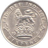 1912 SIXPENCE ( UNC ) - SIXPENCE - Cambridgeshire Coins