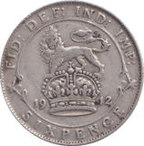 1912 SIXPENCE ( VF ) - SIXPENCE - Cambridgeshire Coins