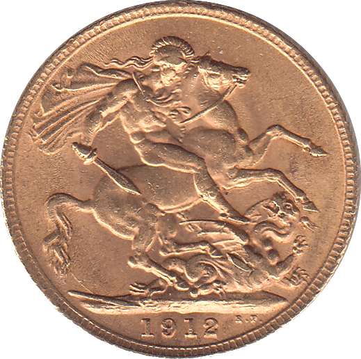 1912 SOVEREIGN ( AUNC ) - SOVEREIGN - Cambridgeshire Coins