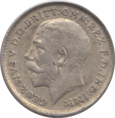 1912 THREEPENCE ( GVF ) - THREEPENCE - Cambridgeshire Coins
