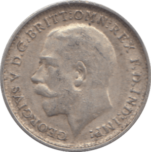 1912 THREEPENCE ( GVF) - THREEPENCE - Cambridgeshire Coins