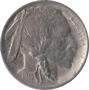 1913 5 CENTS USA - WORLD COINS - Cambridgeshire Coins