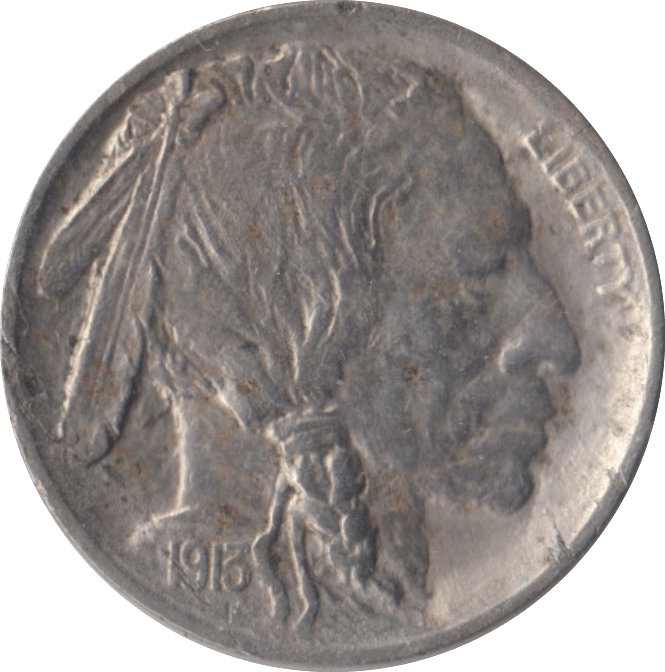 1913 5 CENTS USA - WORLD COINS - Cambridgeshire Coins