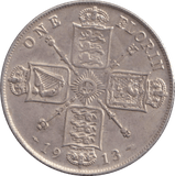 1913 FLORIN ( EF ) - FLORIN - Cambridgeshire Coins
