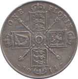 1913 FLORIN ( F ) - FLORIN - Cambridgeshire Coins