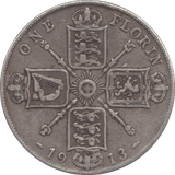1913 FLORIN ( FINE ) - FLORIN - Cambridgeshire Coins