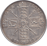 1913 FLORIN ( GVF ) - FLORIN - Cambridgeshire Coins