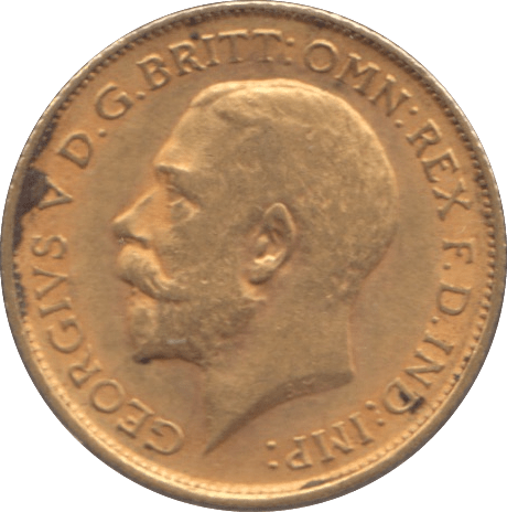 1913 GOLD HALF SOVEREIGN ( EF ) - HALF SOVEREIGN - Cambridgeshire Coins