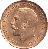 1913 GOLD HALF SOVEREIGN ( EF ) - HALF SOVEREIGN - Cambridgeshire Coins