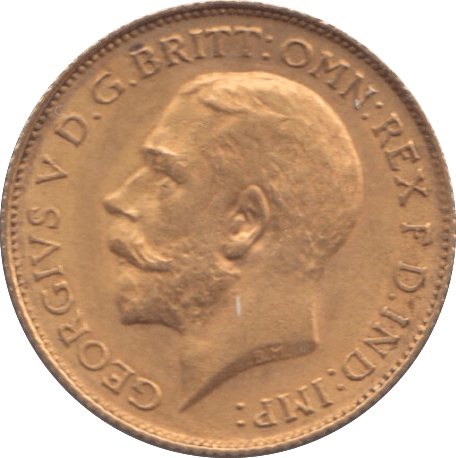 1913 GOLD HALF SOVEREIGN ( UNC ) - HALF SOVEREIGN - Cambridgeshire Coins