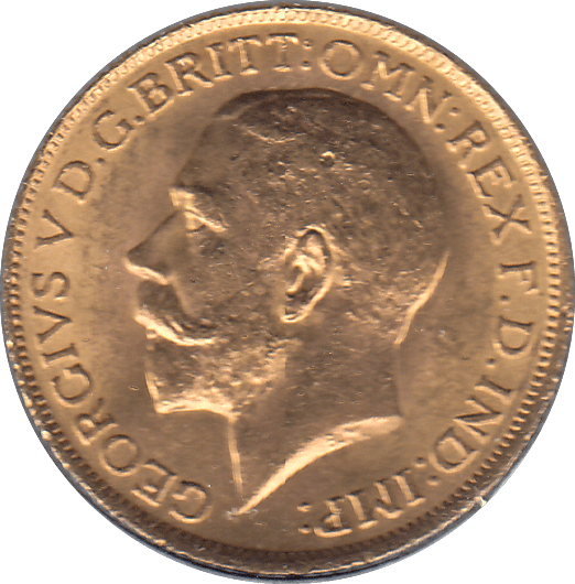 1913 GOLD SOVEREIGN ( AUNC ) 1 - Sovereign - Cambridgeshire Coins