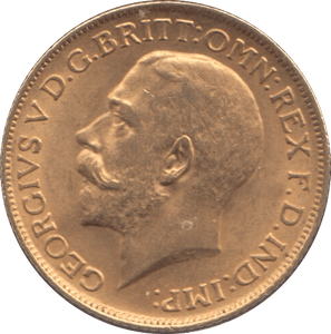 1913 GOLD SOVEREIGN ( AUNC ) 1 - Sovereign - Cambridgeshire Coins