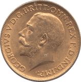 1913 GOLD SOVEREIGN ( AUNC ) 1 - Sovereign - Cambridgeshire Coins