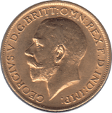 1913 GOLD SOVEREIGN ( AUNC ) 2 - Sovereign - Cambridgeshire Coins