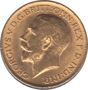 1913 GOLD SOVEREIGN ( AUNC ) 3 - Sovereign - Cambridgeshire Coins