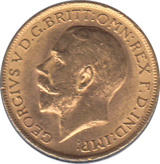 1913 GOLD SOVEREIGN ( AUNC ) 3 - Sovereign - Cambridgeshire Coins