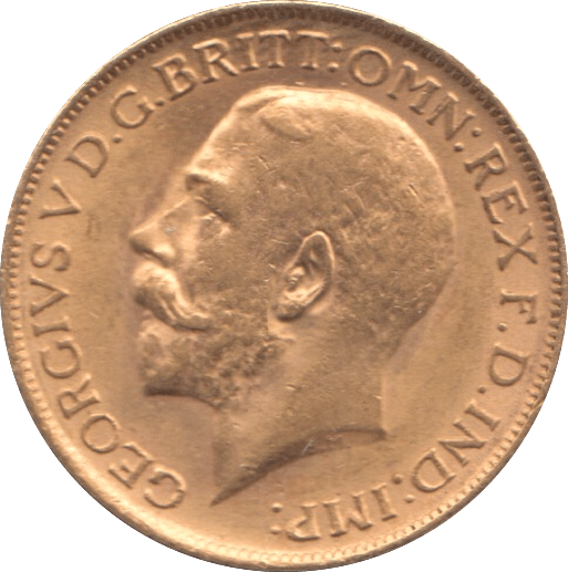 1913 GOLD SOVEREIGN ( AUNC ) - GOLD WORLD COINS - Cambridgeshire Coins