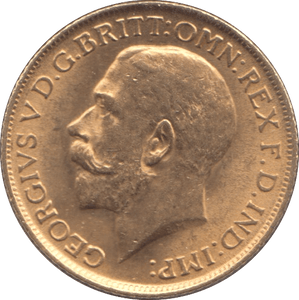 1913 GOLD SOVEREIGN ( AUNC ) - Sovereign - Cambridgeshire Coins