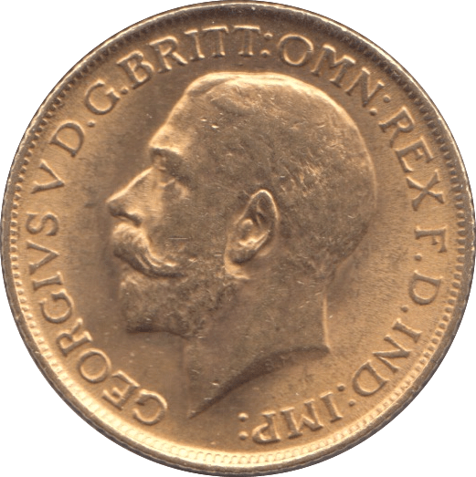 1913 GOLD SOVEREIGN ( AUNC ) - Sovereign - Cambridgeshire Coins