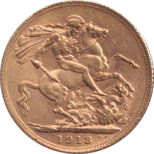 1913 GOLD SOVEREIGN ( EF ) - SOVEREIGN - Cambridgeshire Coins