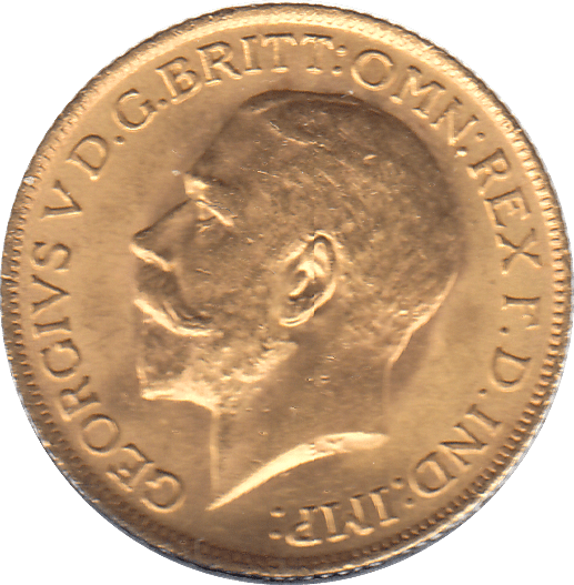 1913 GOLD SOVEREIGN ( UNC ) - Sovereign - Cambridgeshire Coins