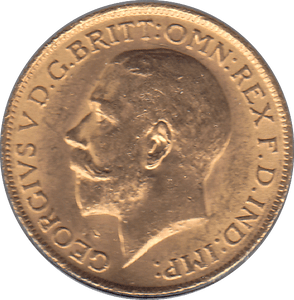 1913 GOLD SOVEREIGN ( UNC ) - Sovereign - Cambridgeshire Coins