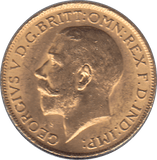 1913 GOLD SOVEREIGN ( UNC ) - Sovereign - Cambridgeshire Coins