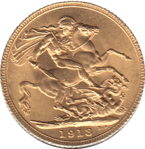 1913 GOLD SOVEREIGN ( UNC ) - Sovereign - Cambridgeshire Coins