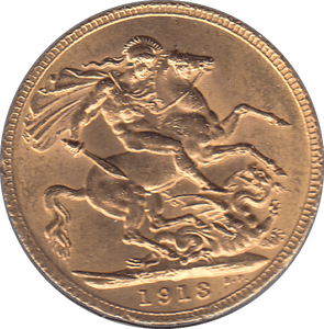 1913 GOLD SOVEREIGN ( UNC ) - Sovereign - Cambridgeshire Coins