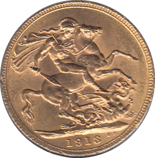 1913 GOLD SOVEREIGN ( UNC ) - Sovereign - Cambridgeshire Coins