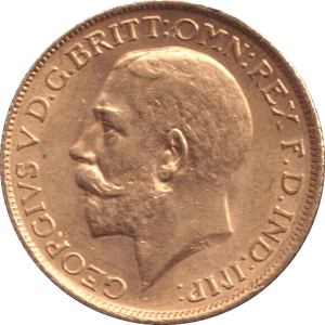 1913 GOLD SOVEREIGN ( UNC ) - SOVEREIGN - Cambridgeshire Coins