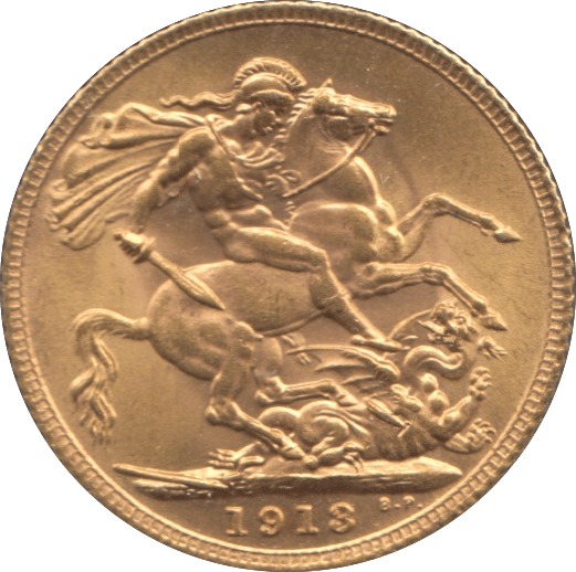 1913 GOLD SOVEREIGN ( UNC ) - SOVEREIGN - Cambridgeshire Coins