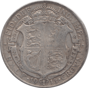 1913 HALFCROWN ( NF ) - HALFCROWN - Cambridgeshire Coins