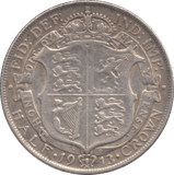 1913 HALFCROWN ( VF ) - Halfcrown - Cambridgeshire Coins