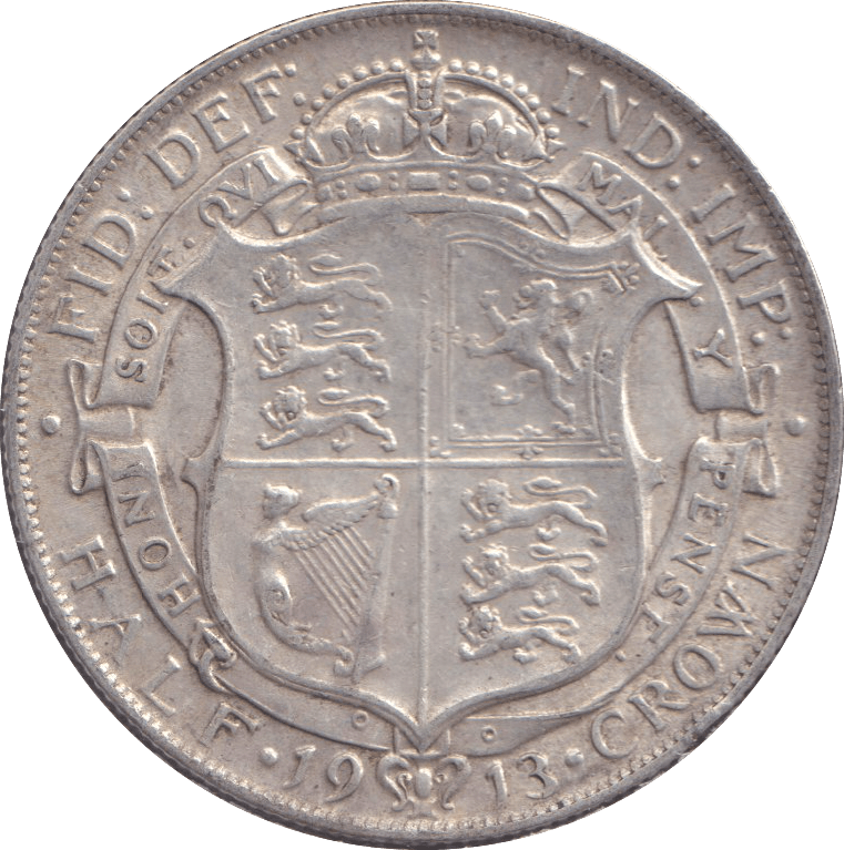 1913 HALFCROWN ( VF ) - HALFCROWN - Cambridgeshire Coins