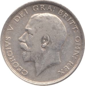 1913 HALFCROWN ( VF ) - Halfcrown - Cambridgeshire Coins