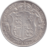1913 HALFCROWN ( VF ) - HALFCROWN - Cambridgeshire Coins