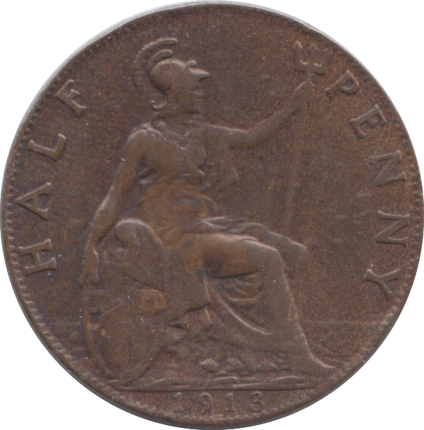 1913 HALFPENNY ( GF ) - HALFPENNY - Cambridgeshire Coins